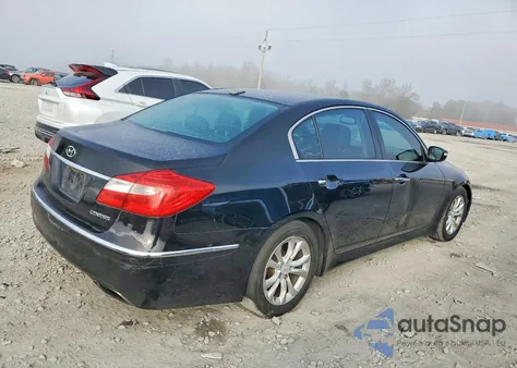2013 Hyundai Genesis 3.8L z USA, uszkodzony, nr VIN KMHGC4DDXDU235266